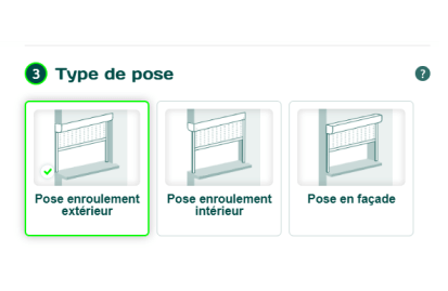 Visuel Choisir le type de pose 